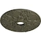 Ekena Millwork Norwich Ceiling Medallion (Fits Canopies up to 4 1/2"), 18"OD x 3 1/2"ID x 1 3/8"P, Witch Hazel CM18NOWHF - alternate 4